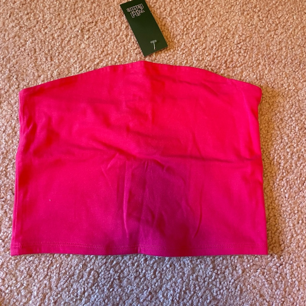 NWT HOT pink bandeau